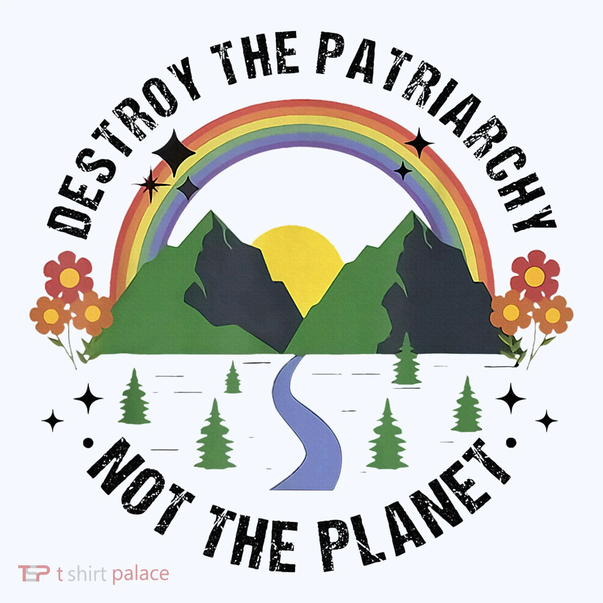 Destroy The Patriarchy Not The Planet Smash Patriarchy Ornament