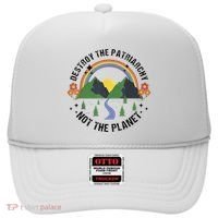 Destroy The Patriarchy Not The Planet Smash Patriarchy Hat thumb 0