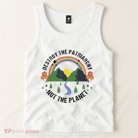 Destroy The Patriarchy Not The Planet Smash Patriarchy Tank Top thumb 2