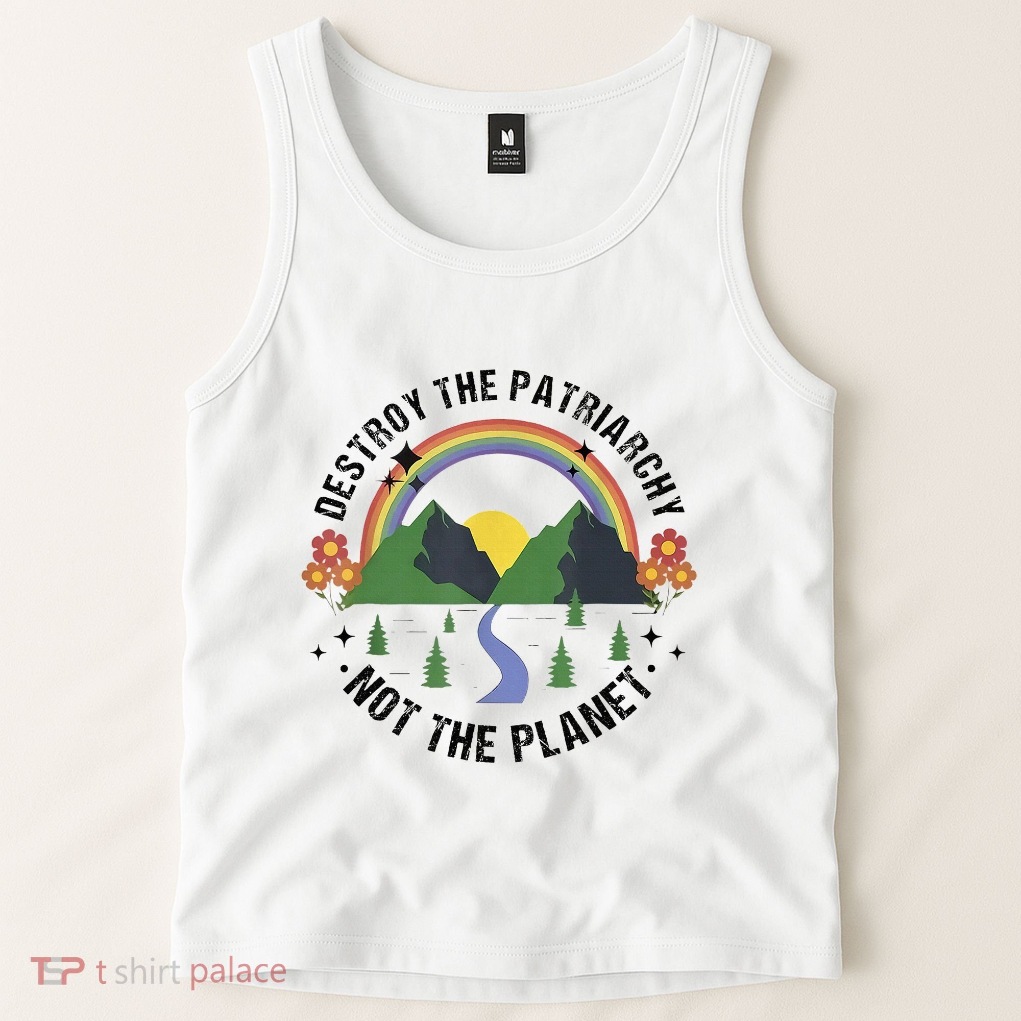 Destroy The Patriarchy Not The Planet Smash Patriarchy Tank Top