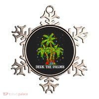 Deck The Palms Hawaiian Xmas Lighting Palm Tree Christmas Cute Gift Ornament thumb 0