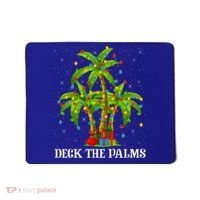 Deck The Palms Hawaiian Xmas Lighting Palm Tree Christmas Cute Gift Mousepad thumb 0