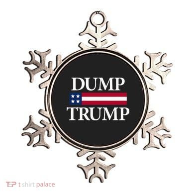 Dump Trump Political Ornament