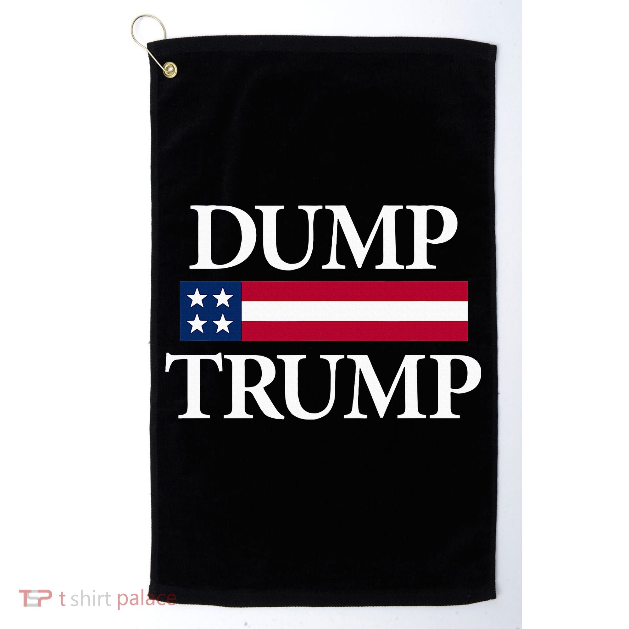 Dump Trump Political Golf Towel