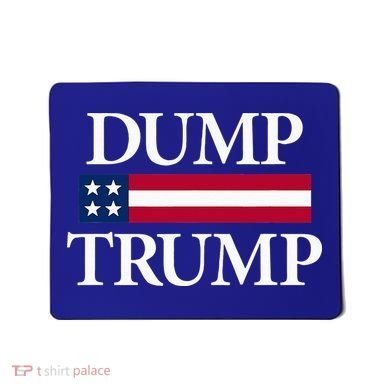 Dump Trump Political Mousepad