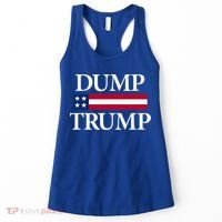 Dump Trump Political Women's Tank Top thumb 0