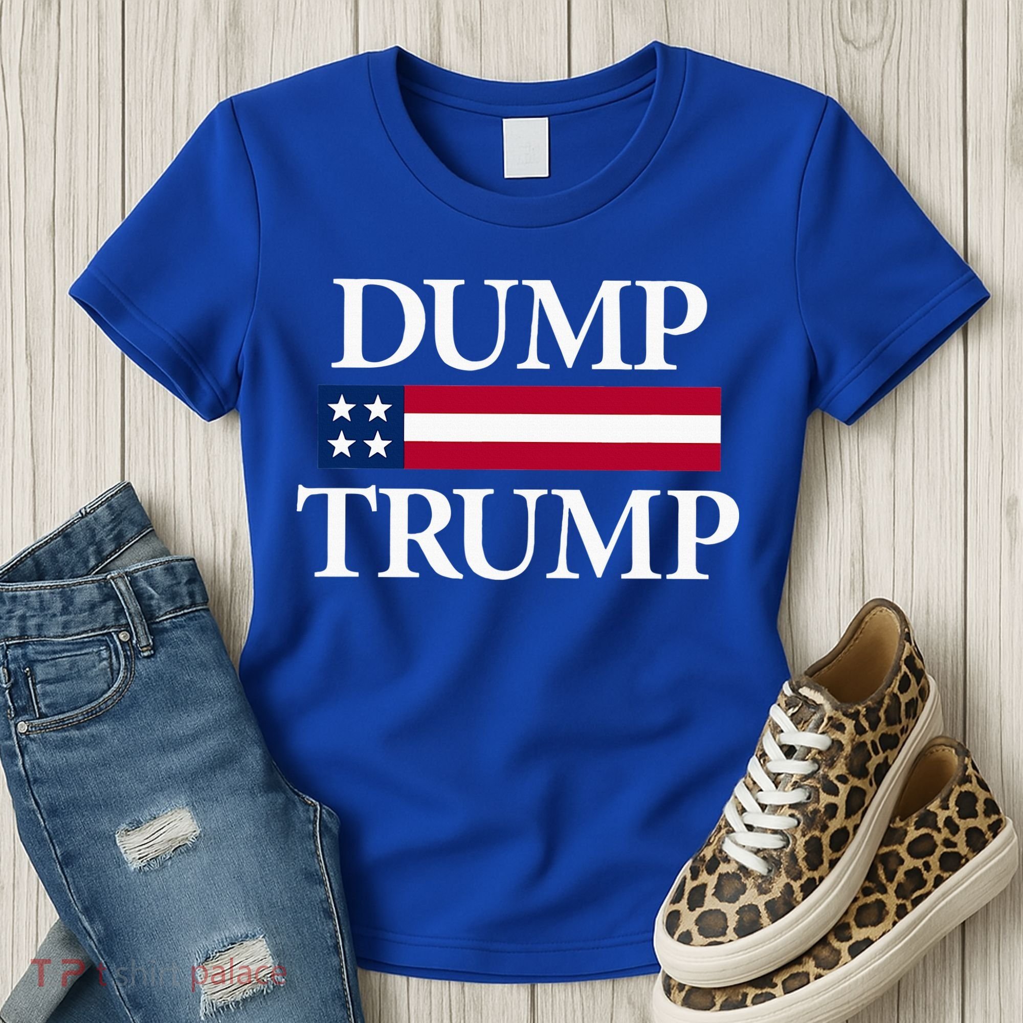 Dump Trump Political Women's T-Shirt