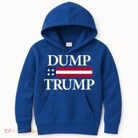 Dump Trump Political Kids Hoodie thumb 0