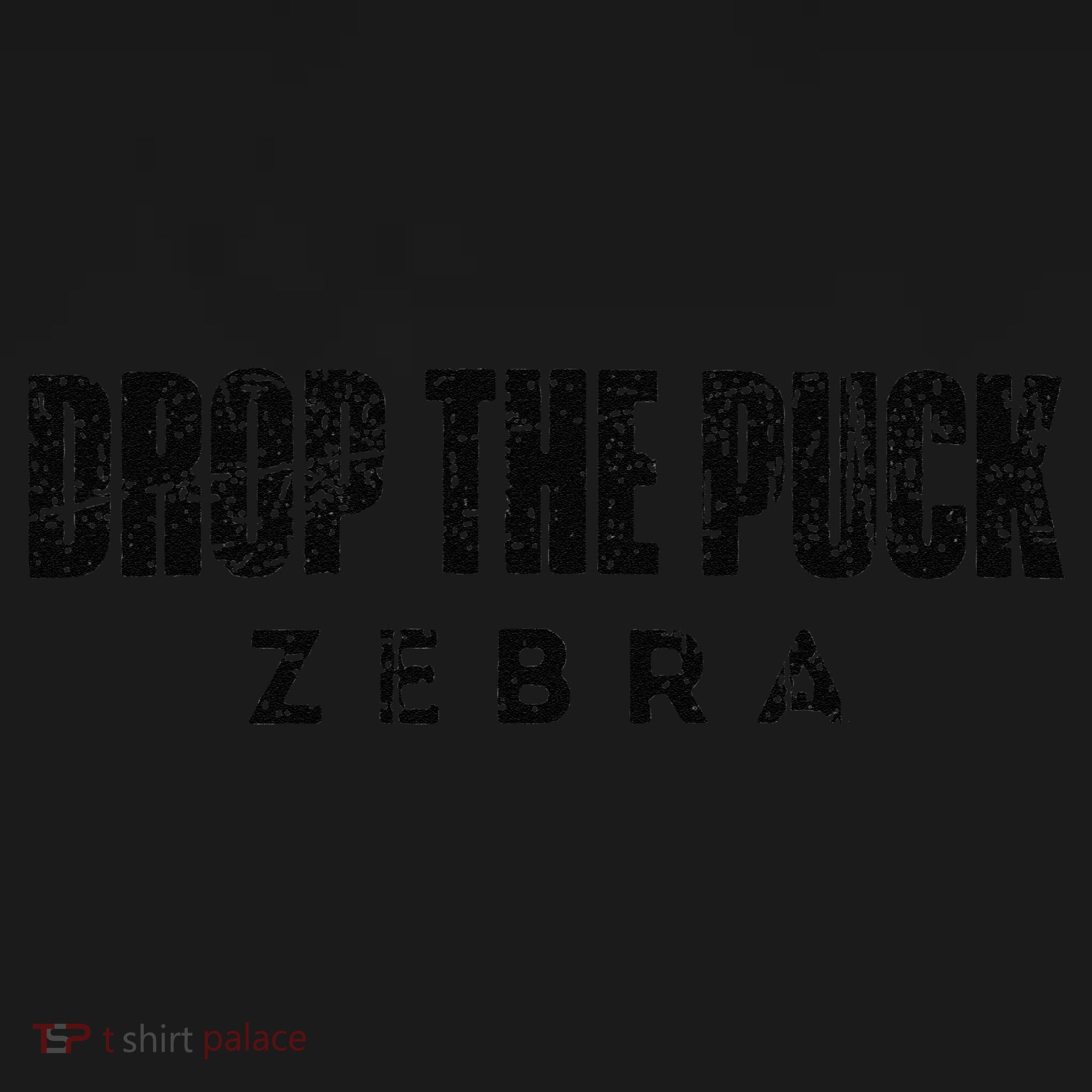 Drop The Puck Zebra Toddler Sweatshirt