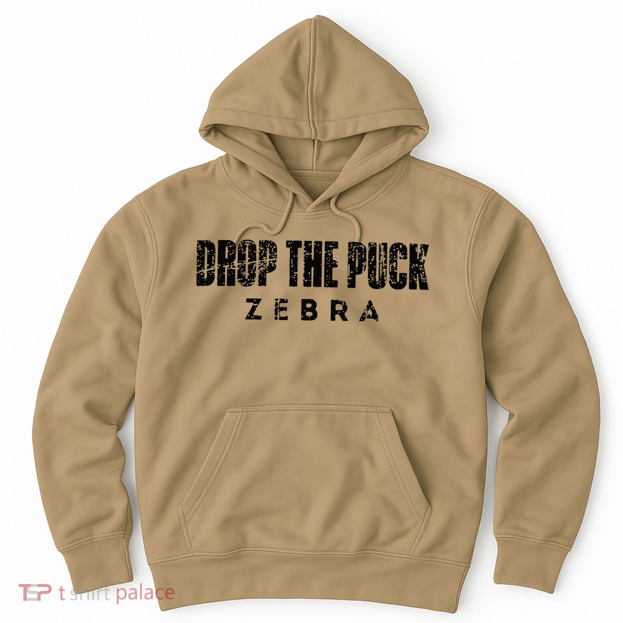 Drop The Puck Zebra Hoodie