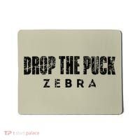 Drop The Puck Zebra Mousepad thumb 0