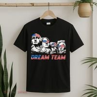 Dream Team President American Flag Patriotic 4th Of July T-Shirt thumb 2