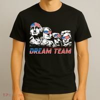 Dream Team President American Flag Patriotic 4th Of July T-Shirt thumb 3