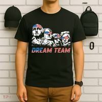 Dream Team President American Flag Patriotic 4th Of July T-Shirt thumb 6