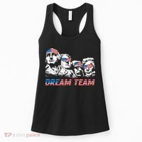 Dream Team President American Flag Patriotic 4th Of July Women's Tank Top thumb 0