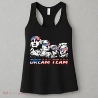 Dream Team President American Flag Patriotic 4th Of July Women's Tank Top thumb 3