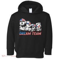 Dream Team President American Flag Patriotic 4th Of July Toddler Hoodie thumb 0
