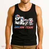 Dream Team President American Flag Patriotic 4th Of July Tank Top thumb 3