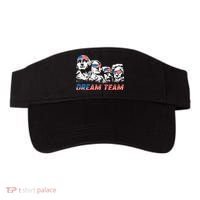 Dream Team President American Flag Patriotic 4th Of July Visor thumb 0