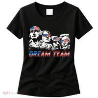 Dream Team President American Flag Patriotic 4th Of July Women's T-Shirt thumb 0
