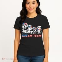 Dream Team President American Flag Patriotic 4th Of July Women's T-Shirt thumb 4