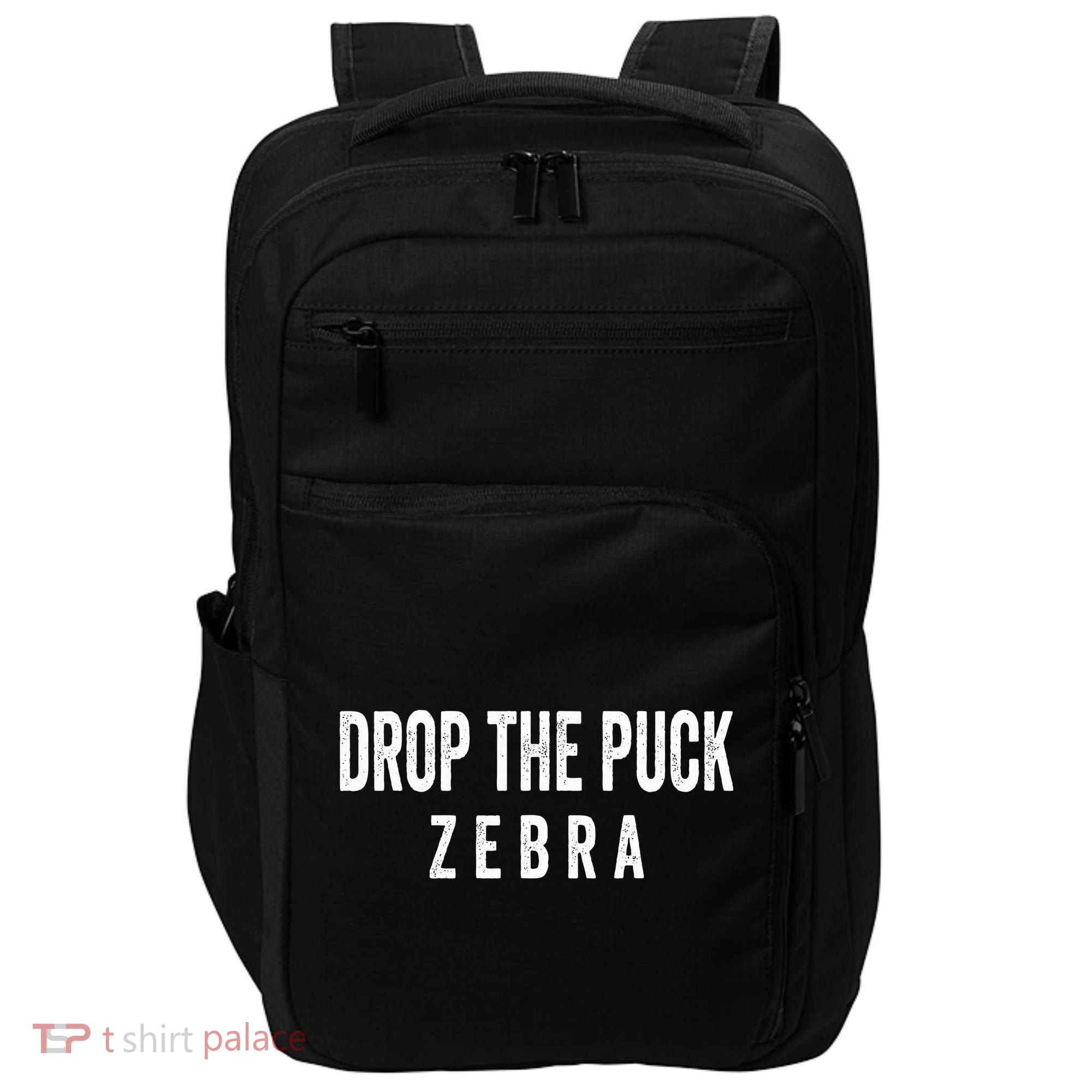 Drop The Puck Zebra Impact Tech Backpack