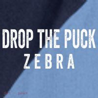 Drop The Puck Zebra Raglan Baseball Sleeve Shirt thumb 2