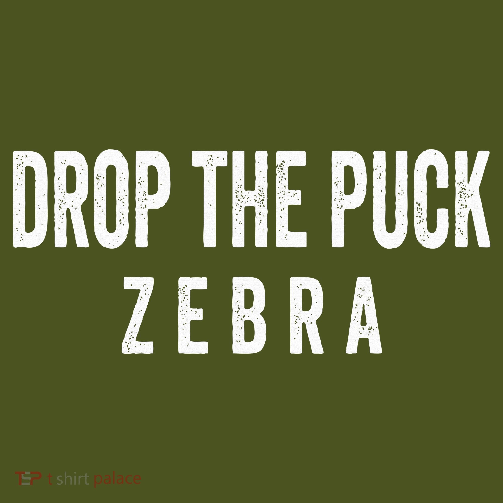 Drop The Puck Zebra The Baniff Cuffed Pom Beanie