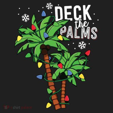 Deck The Palms Tropical Hawaii Christmas Palm Tree Lights Kids Long Sleeve Plaid Pajama Set