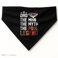 Dad The Pool Billiards Legend Gift For Father's Day USA-Made Doggie Bandana thumb 0