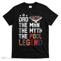 Dad The Pool Billiards Legend Gift For Father's Day T-Shirt thumb 0