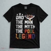 Dad The Pool Billiards Legend Gift For Father's Day T-Shirt thumb 5