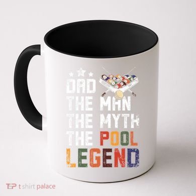 Dad The Pool Billiards Legend Gift For Father's Day Coffee Mug