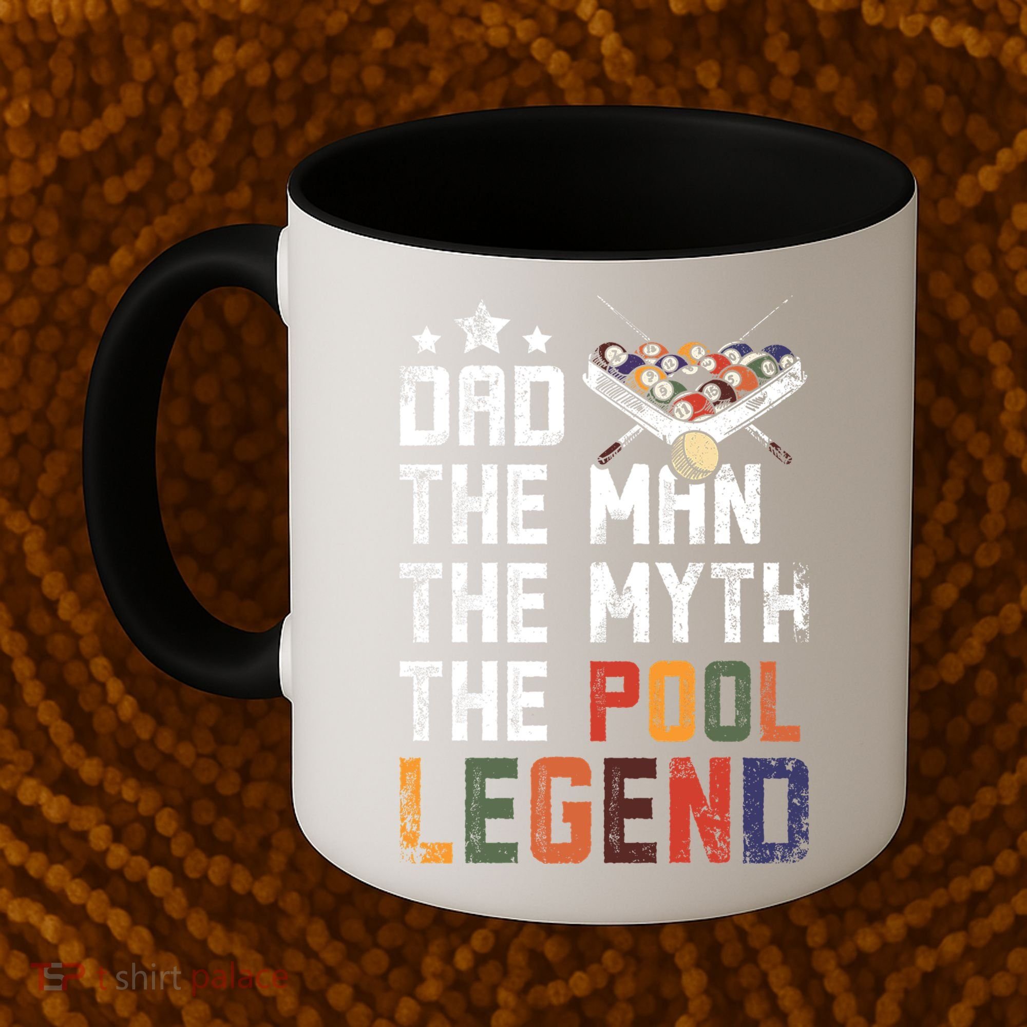 Dad The Pool Billiards Legend Gift For Father's Day Coffee Mug