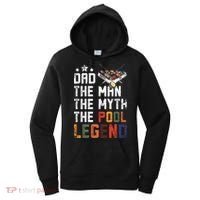 Dad The Pool Billiards Legend Gift For Father's Day Women's Hoodie thumb 0