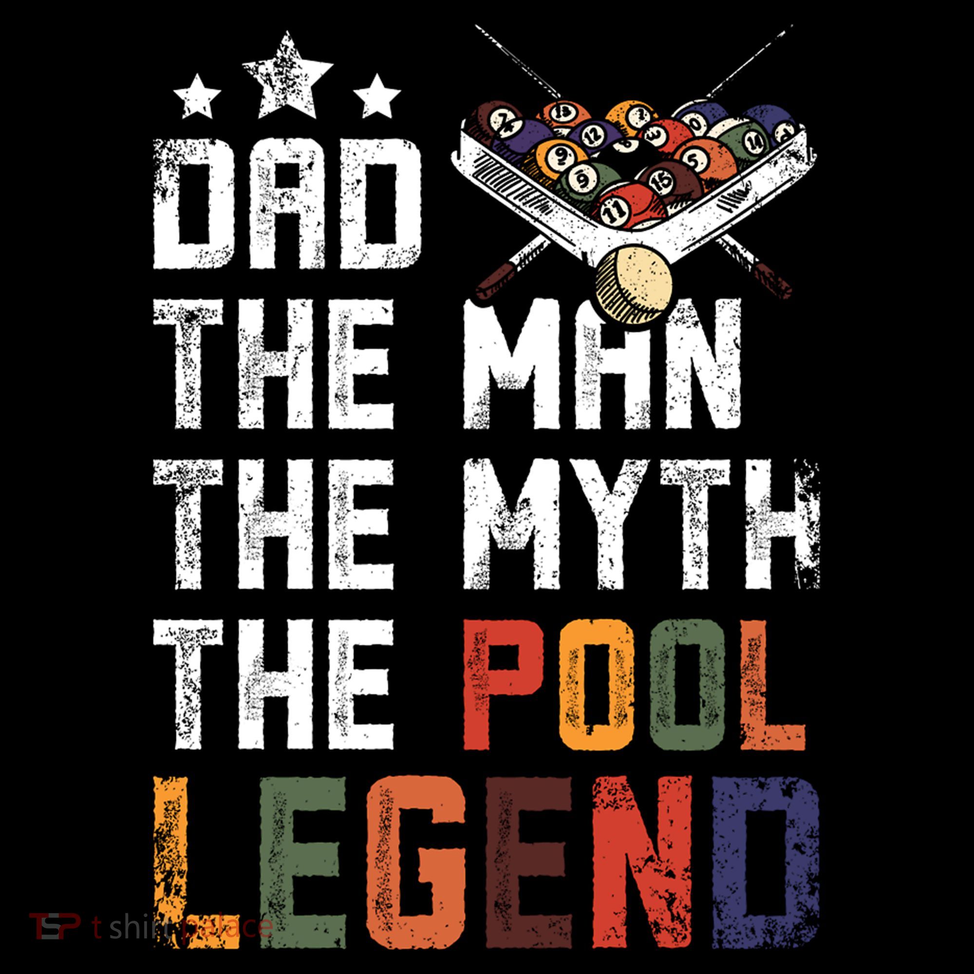 Dad The Pool Billiards Legend Gift For Father's Day Women's Hoodie