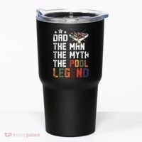 Dad The Pool Billiards Legend Gift For Father's Day Tumbler thumb 0