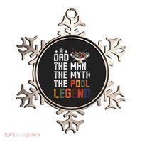 Dad The Pool Billiards Legend Gift For Father's Day Ornament thumb 0