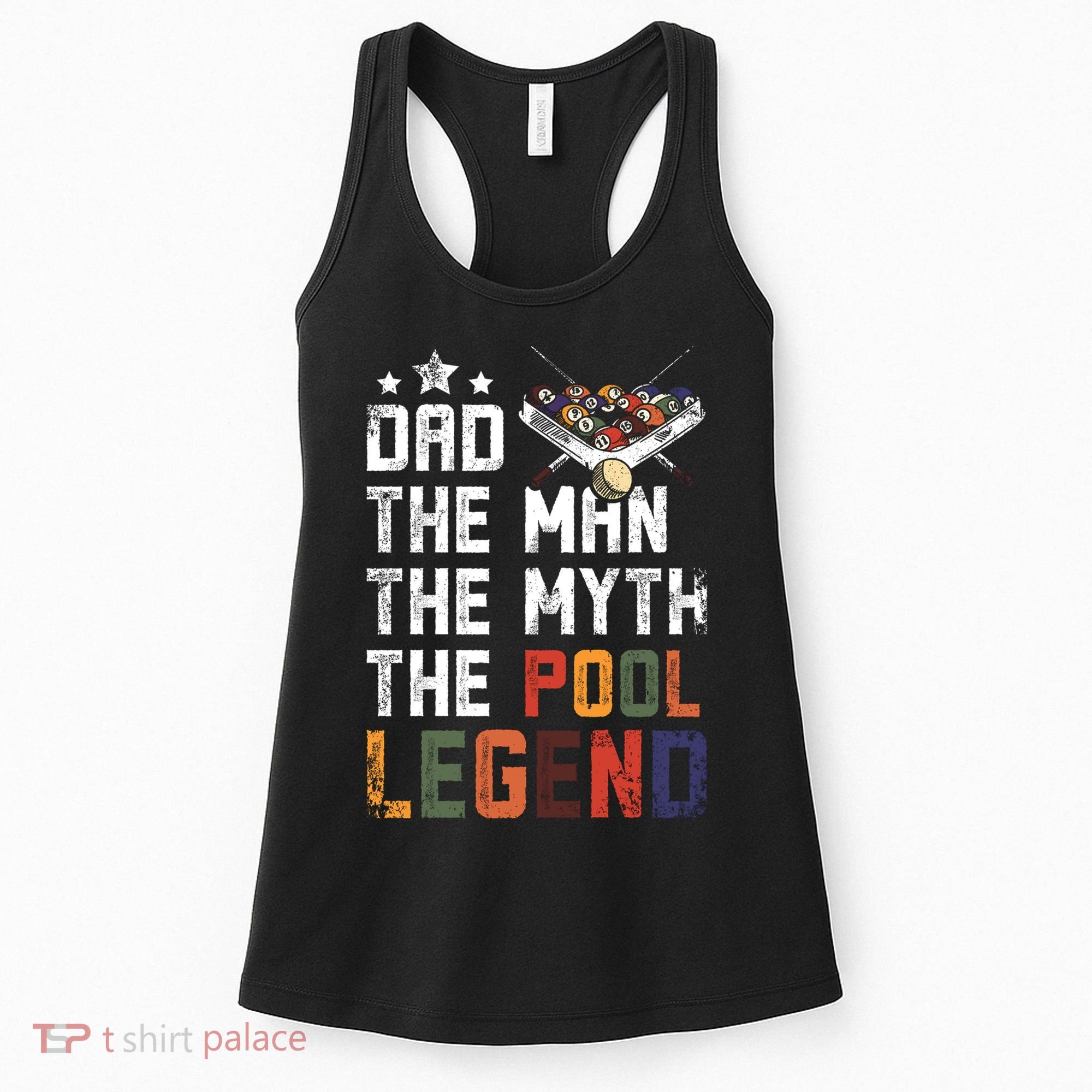 Dad The Pool Billiards Legend Gift For Father's Day Women's Tank Top