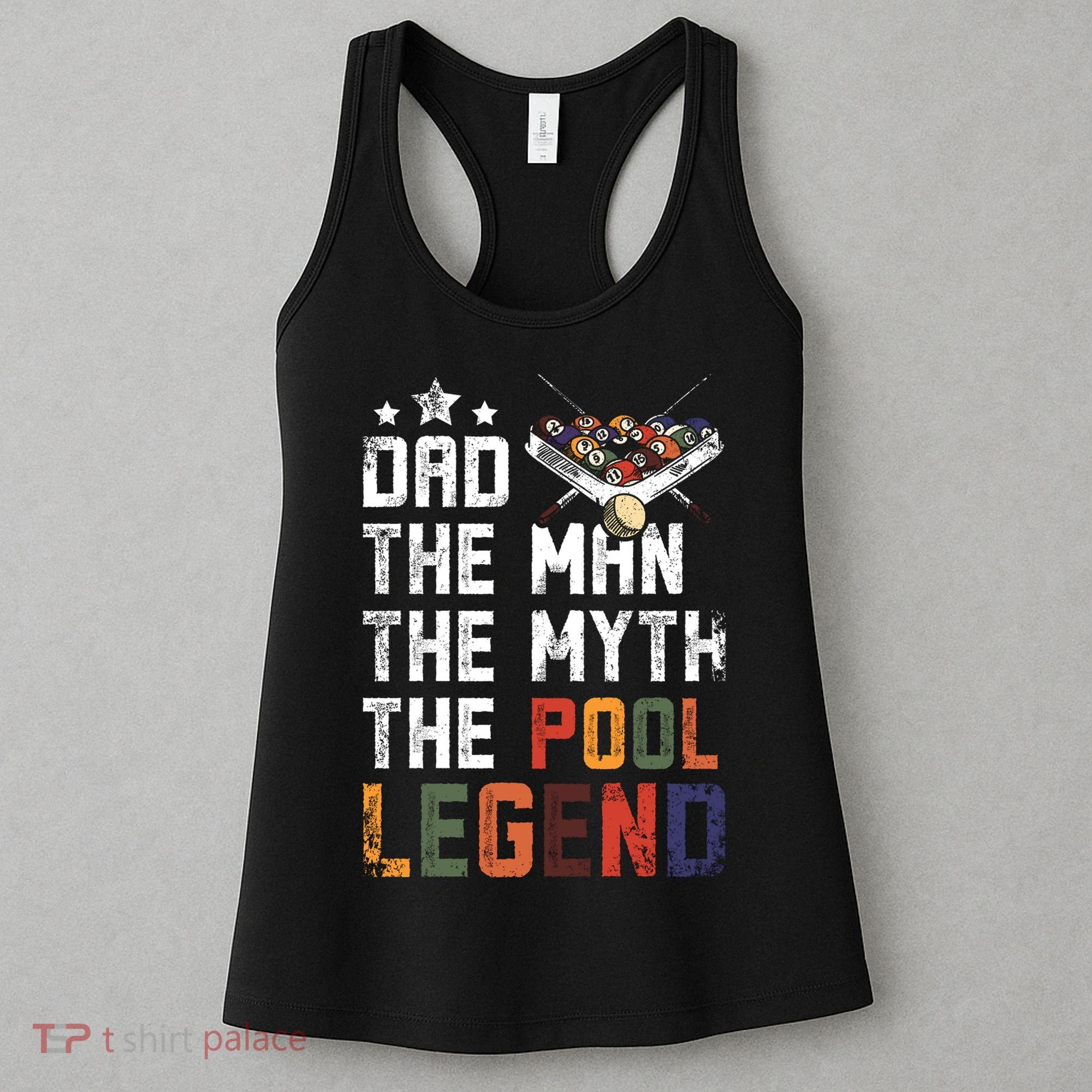 Dad The Pool Billiards Legend Gift For Father's Day Women's Tank Top