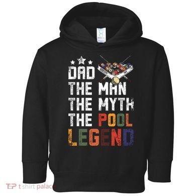 Dad The Pool Billiards Legend Gift For Father's Day Toddler Hoodie