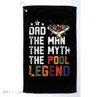 Dad The Pool Billiards Legend Gift For Father's Day Golf Towel thumb 0