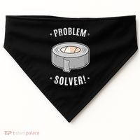 Duct Tape Problem Solver USA-Made Doggie Bandana thumb 0