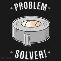Duct Tape Problem Solver Long Sleeve Shirt thumb 2
