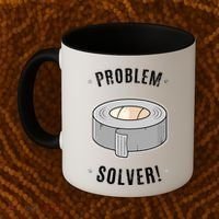 Duct Tape Problem Solver Coffee Mug thumb 2