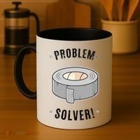 Duct Tape Problem Solver Coffee Mug thumb 4
