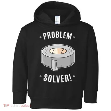 Duct Tape Problem Solver Toddler Hoodie