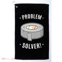 Duct Tape Problem Solver Golf Towel thumb 0