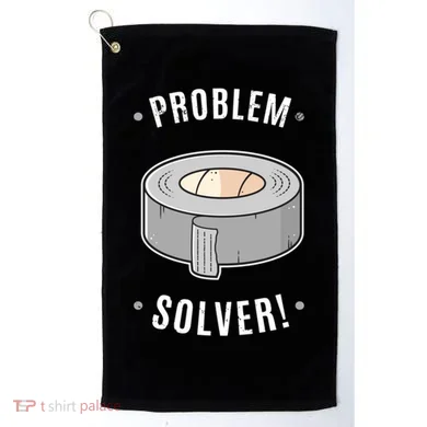 Duct Tape Problem Solver Golf Towel