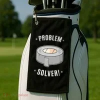 Duct Tape Problem Solver Golf Towel thumb 2